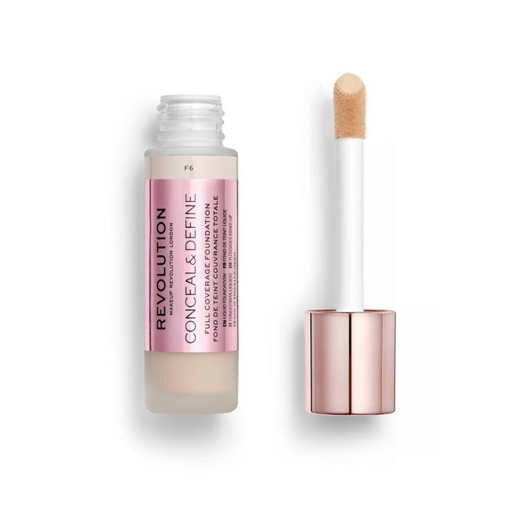 Makeup Revolution Conceal & Define Foundation - F6