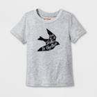 Toddler Short Sleeve 'birds Of A Feather' Graphic T-shirt - Cat & Jack Light Gray 18m, Toddler Unisex