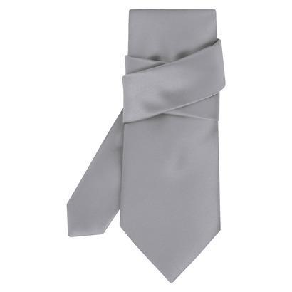 Tevolio Men's Solid Tie - Cement Gray