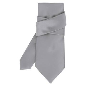 Tevolio Men's Solid Tie - Cement Gray