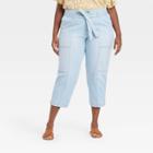 Women's Plus Size High-rise Taper Jeans - Universal Thread