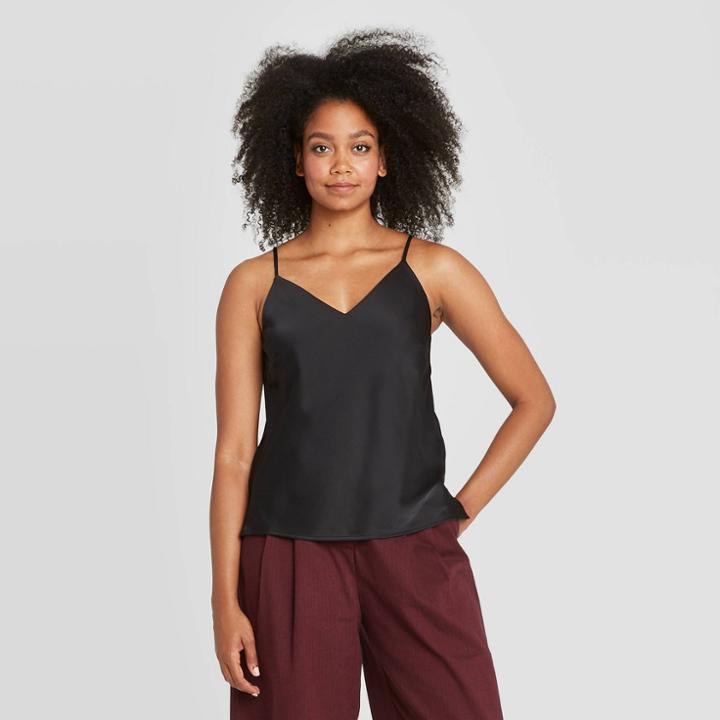 Women's Essential Silky Cami - Prologue Black
