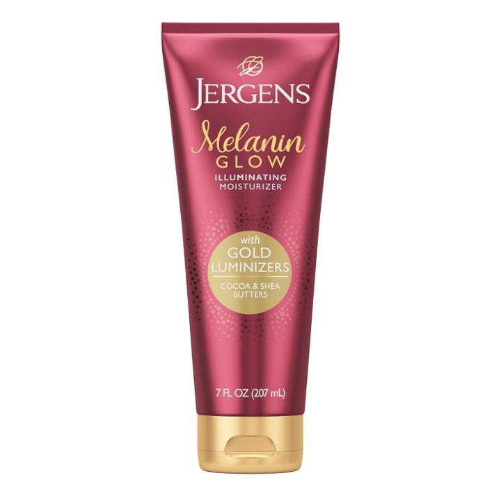 Jergens Natural Glow Melanin Glow Body Lotion - Gold