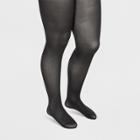 Women's 50d Opaque Tights - A New Day Heather Gray