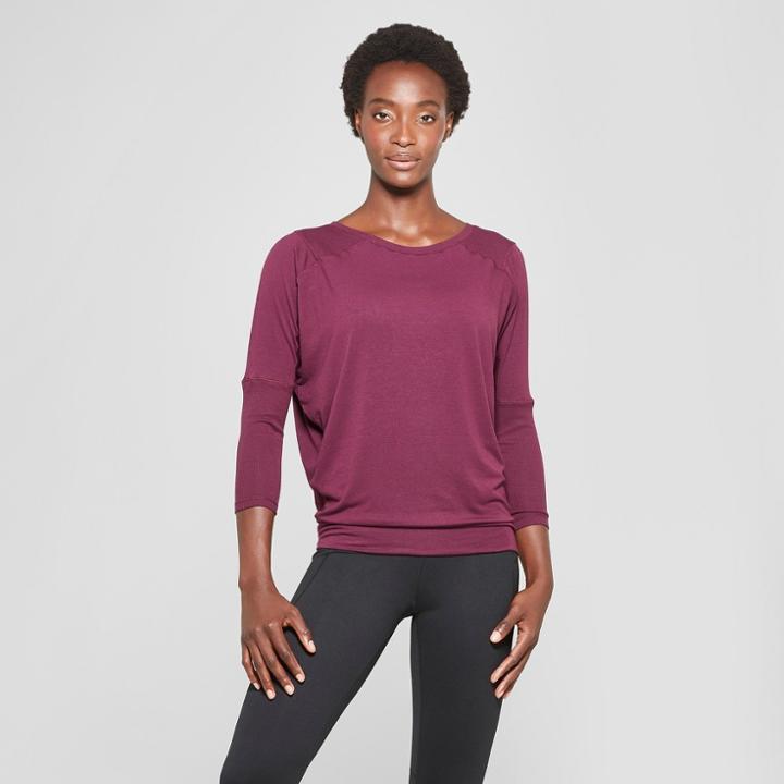 Women's Loose Active T-shirt - C9 Champion Dark Berry Purple
