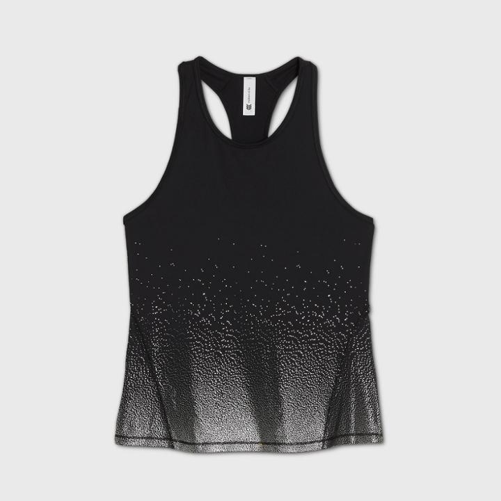 Women's Running Tank Top - All In Motion Black/silver