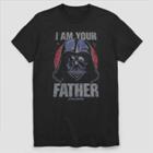 Men's Star Wars 'i Am Your Father' Short Sleeve Graphic T-shirt - Black