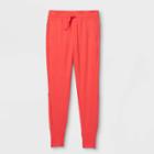 Girls' Soft Fleece Jogger Pants - All In Motion Coral