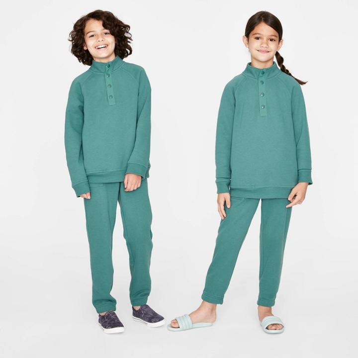 Kids' Pullover Sweatshirt - Cat & Jack Teal