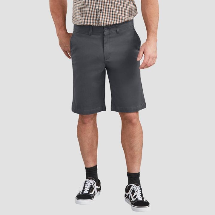 Dickies Men's 11 Regular Fit Chino Shorts - Charcoal Heather