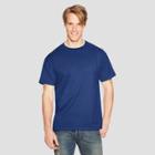 Hanes Men's Tall Short Sleeve Beefy T-shirt - Deep Blue