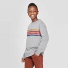 Boys' Graphic Crew Pullover - Cat & Jack Cream M, Boy's, Size: