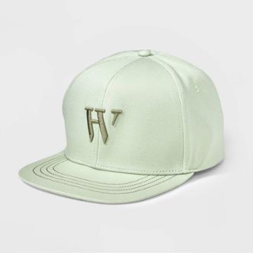 Houston White Adult Flat Brim Baseball Hat -