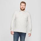 Men's Big & Tall Long Sleeve Jersey Polo Shirt - Goodfellow & Co Masonry Gray