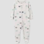 Baby Elephant Footed Pajama - Just One You Made By Carter's Newborn