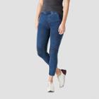 Levi Strauss & Co Denizen From Levi's Women's High-rise Moto Jeggings - Dark Wash X