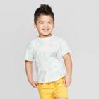 Target Toddler Boys' Hang Loose Tied Dye T-shirt - Art Class Teal/white