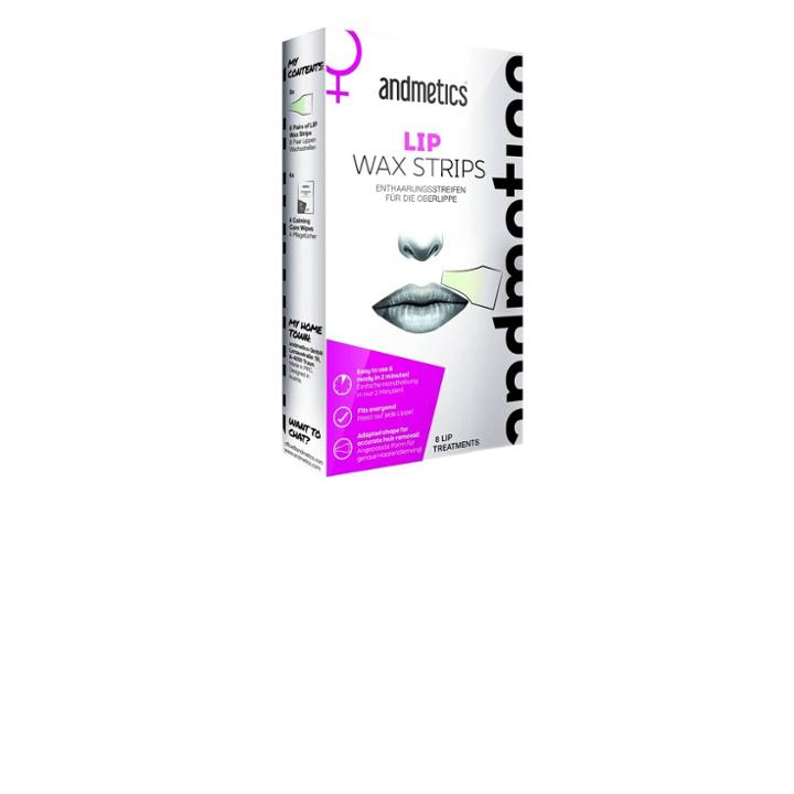 Andmetics Lip Wax Strips For Women