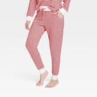 Women's Striped Perfectly Cozy Jogger Pants - Stars Above Red
