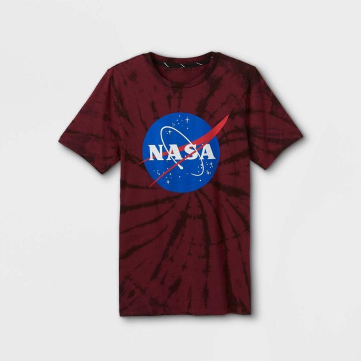 Boys' Nasa Tie-dye Graphic Short Sleeve T-shirt - Art Class