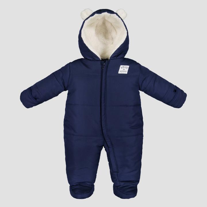 Baby Boys' Bear Snowsuit - Just One You Made By Carter's Navy 3m, Boy's, Blue