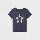 Toddler Boys' Adaptive Space Graphic T-shirt - Cat & Jack Navy