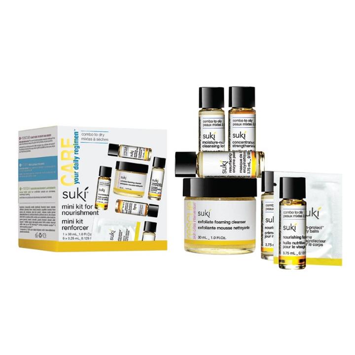Suki Care Active Daily Regimen Mini Kit For Nourishment
