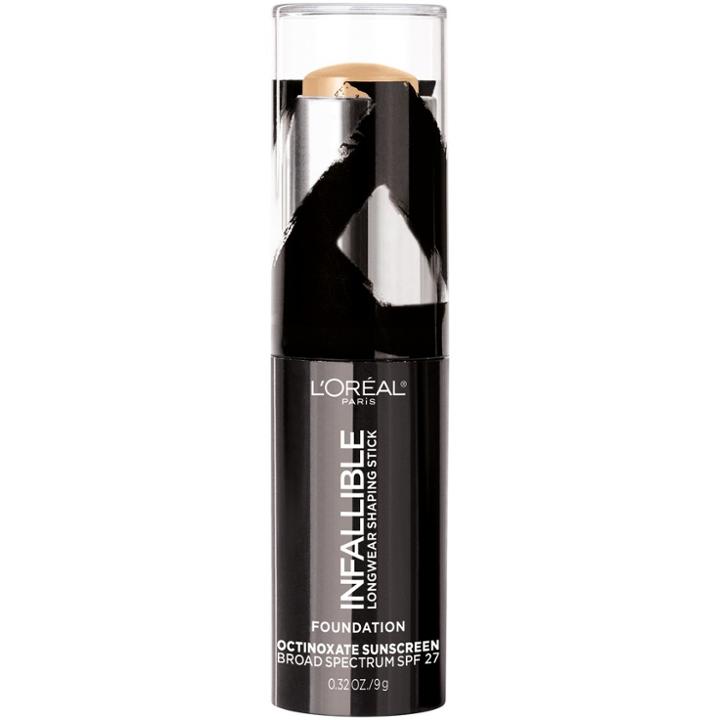 L'oreal Paris L'oral Paris Infallible Longwear Shaping Foundation Makeup Sticks Sand (brown) - .32oz