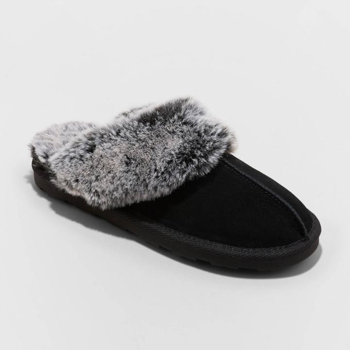 Women's Chandra Slide Slippers - Stars Above Black