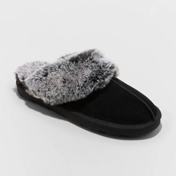 Women's Chandra Slide Slippers - Stars Above Black