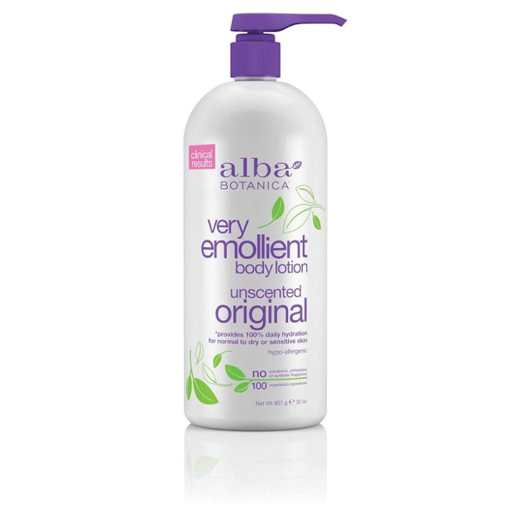 Earth Unscented Alba Very Emollient Body Lotion - Unscented Original-