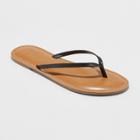 Women's Rowen Flip Flop Sandal - Universal Thread Black