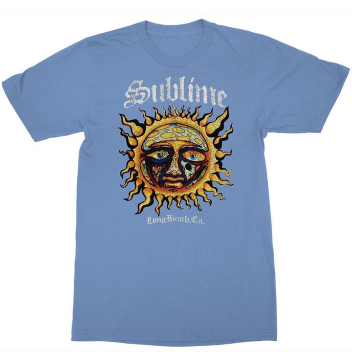 Merch Traffic Women's Sublime Logo Short Sleeve Graphic T-shirt - Blue