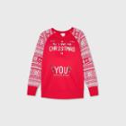 Maternity Ugly Xmas All I Want For Christmas Is You Sweatshirt - Isabel Maternity By Ingrid & Isabel Red