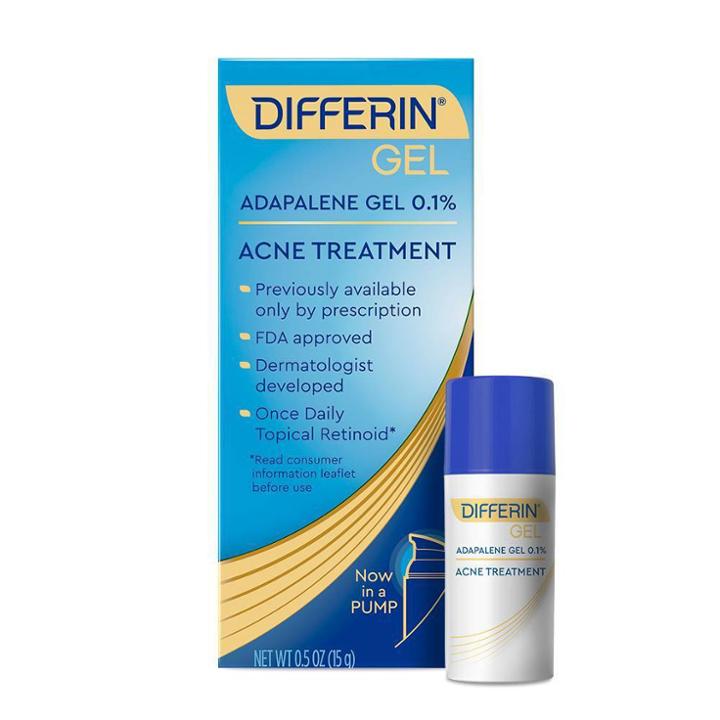 Differin Gel With Pump - 0.5oz, Adult Unisex