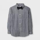 Wd·ny Black Wd.ny Black Boys' Long Sleeve Button-down Shirt - Black