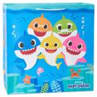 American Greetings Square Baby Shark Print Gift Bag