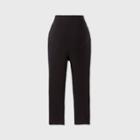 Maternity Cross Panel Capri Leggings - Isabel Maternity By Ingrid & Isabel Black
