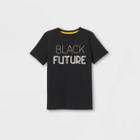 Well Worn Black History Month Kids' 'black Future' Short Sleeve Graphic T-shirt - Black