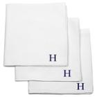 Cathy's Concepts Monogram Groomsmen Gift Handkerchief Set - H,