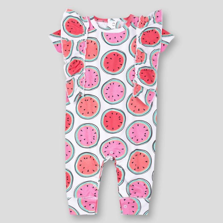 Lamaze Baby Girls' Watermelon Romper -
