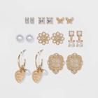 Earring Set 8pc - A New Day Gold