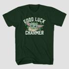 Men's Star Wars Baby Yoda Short Sleeve Graphic T-shirt - Forest Green