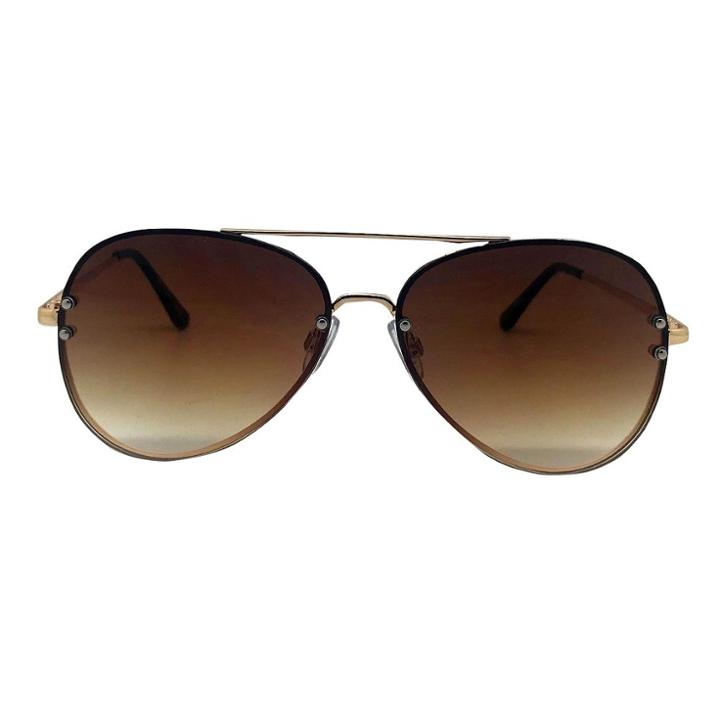 Women's Aviator Sunglasses - A New Day Gold