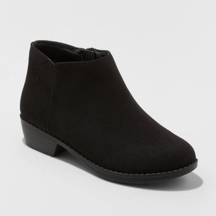 Girls' Debbie Fashion Boots - Cat & Jack Black