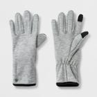 Women's Jersey Velour Gloves - C9 Champion Gray, Black