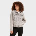 Women's Denim Jacket - Universal Thread Gray
