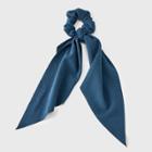 Ribbed Hair Twister With Tail - Universal Thread Blue