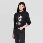 Disney Women's Skeleton Mickey Long Sleeve T-shirt (juniors') - Black