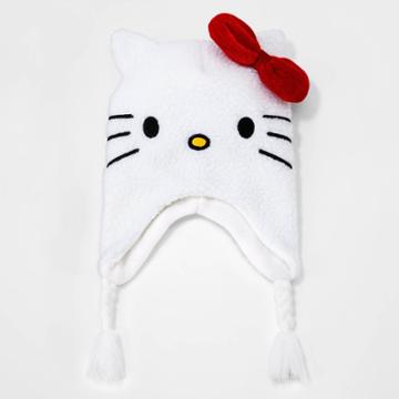 Girls' Hello Kitty Hat - White